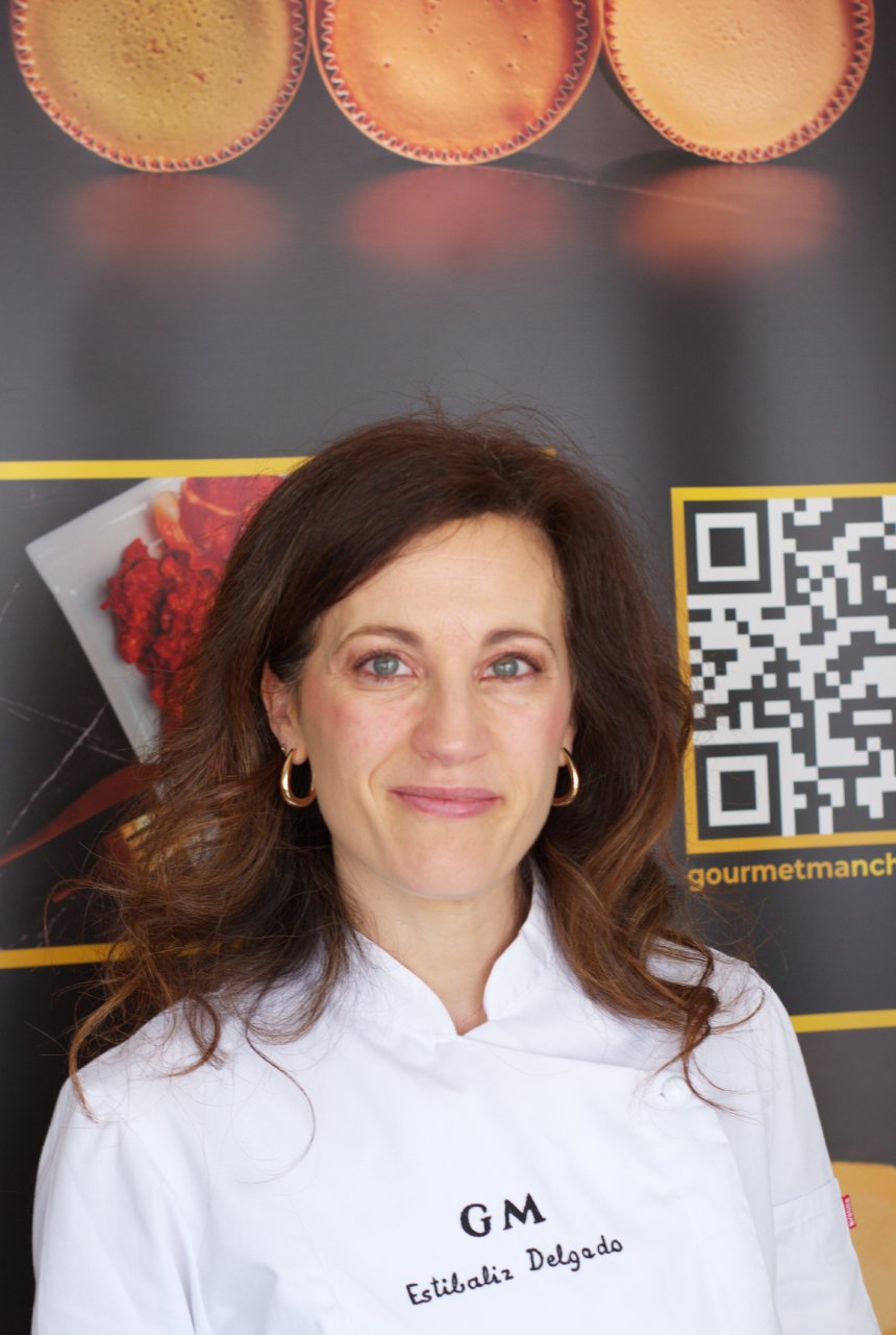 Estibaliz Delgado, jefa de cocina de Gourmet Manchego
